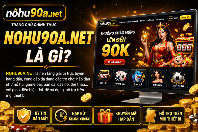 Sân chơi nổ hũ uy tín Nohu90
